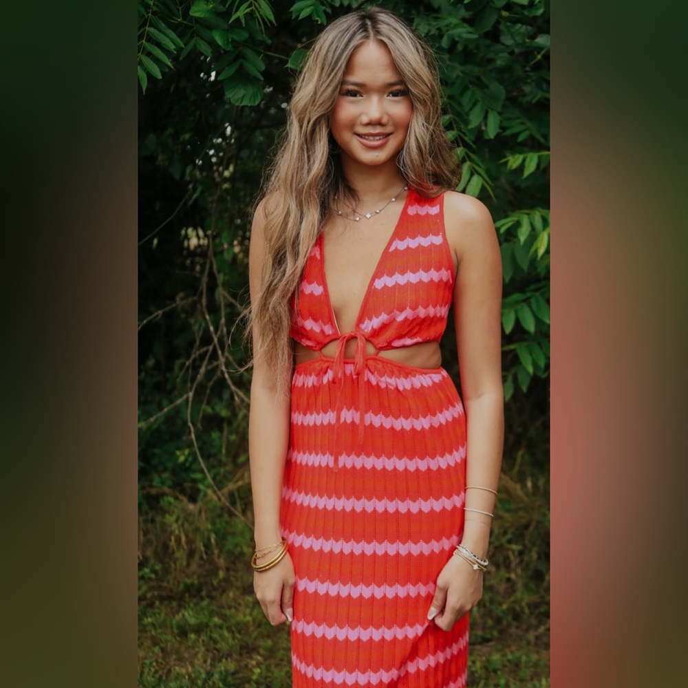 Show Me Your MuMu Maxi Cut Out Dress